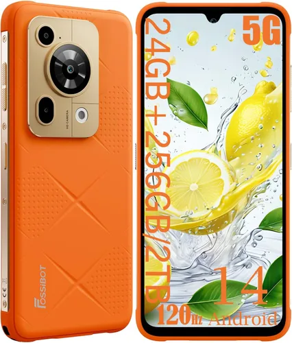 Miniatura 11 de FOSSIBOT Teléfonos celulares S7 Android 16, 16GB+128GB+2TB teléfono desbloqueado, pantalla FHD de 6.9 pulgadas, teléfonos inteligentes de doble