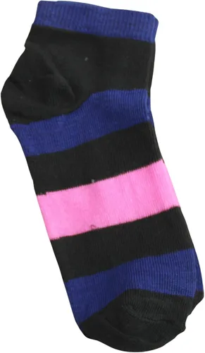 Miniatura 2 de Dependable Industries Inc Essentials 6 pares de calcetines deportivos de corte bajo para niñas talla 6-8 de EE UU Multi