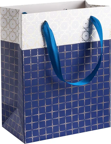 Miniatura 8 de Hammont Bolsas de regalo para dama de honor de boda, diseño de caja, regalos de fiesta, paquete de 12 bolsas de regalo estampadas con papel