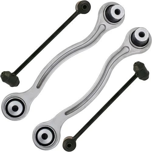 Miniatura 182 de Detroit Axle - Brazos de control superiores traseros para Chrysler 300 Dodge Challenger Charger Magnum, reemplazo del conjunto de brazos de control