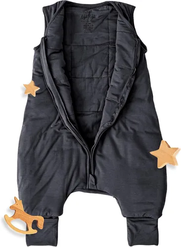 Miniatura 24 de Sleeveless Soft Baby & Toddler Sleeping Sack, Breathable with Adjustable Feet Cuffs & Anti-Slip Grip Gris