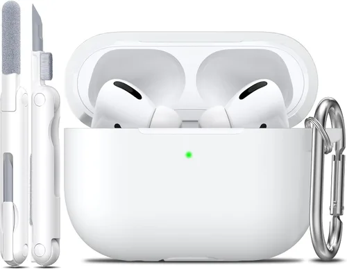 Miniatura 47 de Funda para AirPods con llavero, protección completa, de silicona, accesorios para AirPods, funda para hombres, mujeres y adolescentes, con estuche