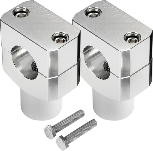 Miniatura 8 de KEMIMOTO Elevadores de manillar de motocicleta de 1 pulgada, elevadores de motocicleta de aleación de aluminio, altura de elevación de 1.5 pulgadas