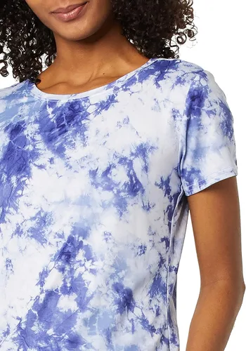 Miniatura 38 de Amazon Essentials Camiseta de manga corta con cuello redondo para mujer, de secado rápido, para entrenamiento, gimnasio, paquete múltiple