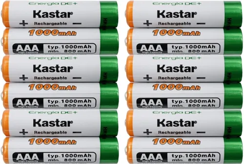 Miniatura 11 de Kastar 2 piezas de repuesto de batería para Panasonic KX-TG9544B TG9545B G9546B TG9581B TG9582B TGA101 TGA101S TGA106 TGA106M TGA401B TGA401B