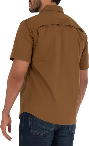 Miniatura 2 de Wells Lamont Industrial Mens Short Sleeve Ventilated Back Performance Work Shirt