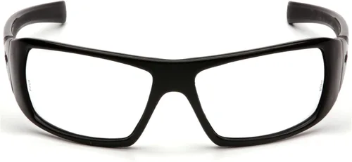 Miniatura 2 de Pyramex Goliath - Gafas de seguridad, marco negro, lente antiniebla transparente