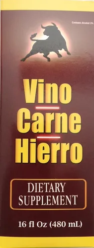 Miniatura 4 de Vino Carne Hierro 16 Fl oz. Paquete de 2