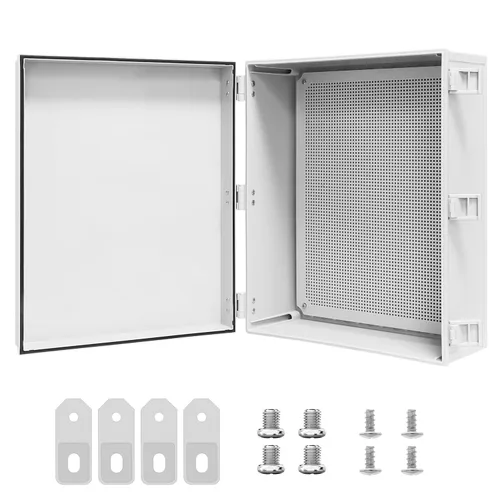 Miniatura 9 de Caja de conexiones IP65, impermeable, a prueba de polvo, carcasa de plástico ABS, caja de proyectos para exteriores e interiores, cubierta