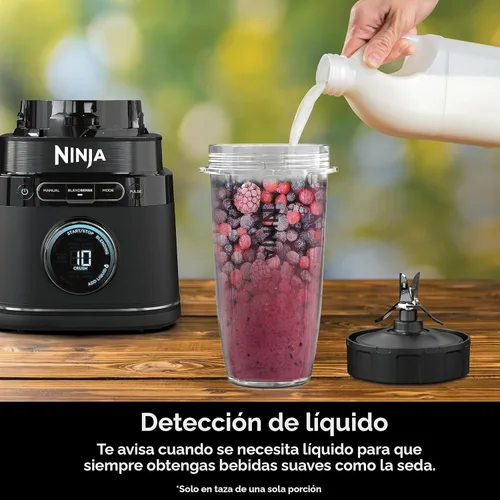 Miniatura 6 de Ninja Detect Power Blender Pro + Personal Single-Serve, tecnología BlendSense, para batidos, comida y más, encimera de cocina compacta, 1800