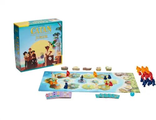 Miniatura 3 de CATAN Juego de Mesa Junior - ¡Aventura de Espadachines para Jóvenes Piratas! Juego de estrategia, divertido juego familiar para niños y adultos, a