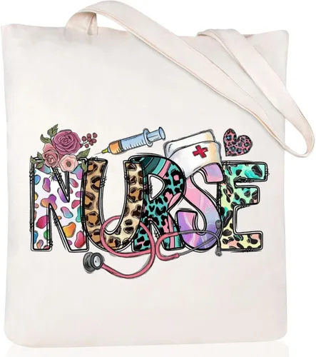 Miniatura 14 de Andeiltech - Bolsa de lona para mujer, con diseño de gato bonito y estética, bolsas reutilizables para compras y comestibles, con bolsillo