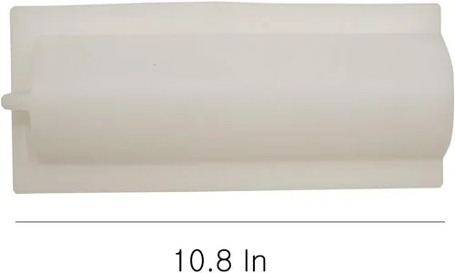 Miniatura 6 de Molde de vela de jabón de silicona con columna de tubo redondo grande con caleidoscopio Tire a través de diseños de remolinos herramienta de acero
