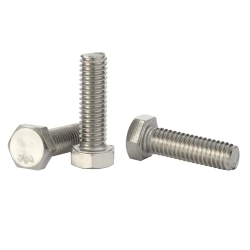 Miniatura 5 de Tornillos hexagonales de cabeza hexagonal de 1/4-20 x 1, accionamiento hexagonal externo, acero inoxidable 304, rosca gruesa UNC totalmente roscada