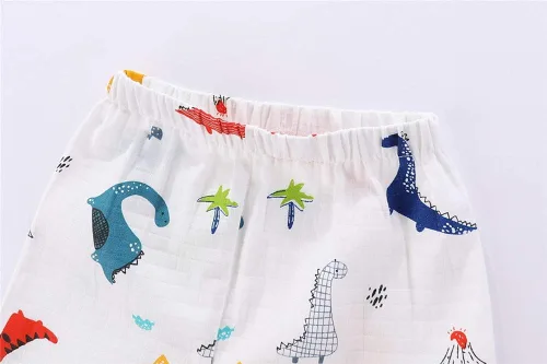 Miniatura 7 de Mud Kingdom Conjunto de pijama Boutique para niñas y niños, ropa de dormir de manga larga con cuello