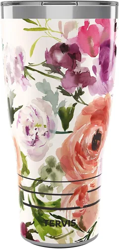 Miniatura 22 de Tervis Kelly Ventura - Colección Floral hecha en Estados Unidos Vaso aislado de doble pared para viajes mantiene las bebidas frías y calientes, 24