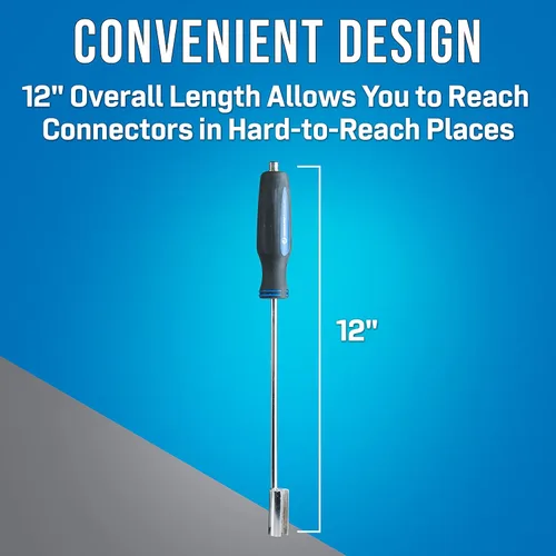 Miniatura 2 de Jonard Tools RF-12 Extra Force F Conector Herramienta, 12" Longitud