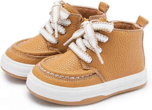 BMCiTYBM Zapatos para bebé niño y niña, tenis antideslizantes suaves y ligeros, zapatos para caminar de primer paso, 6, 9, 12, 18, 24 meses