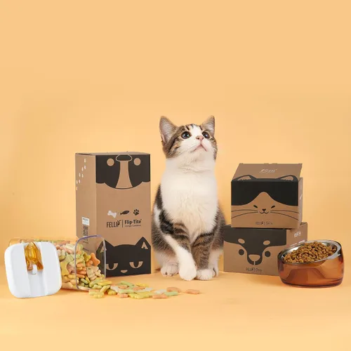 Miniatura 9 de Felli Oblik Cuenco de Comida y Agua para Perros de Acrílico Elevado de Acero Inoxidable Plato Ovalado Inclinado para Perros de Patas Cortas y Dorado