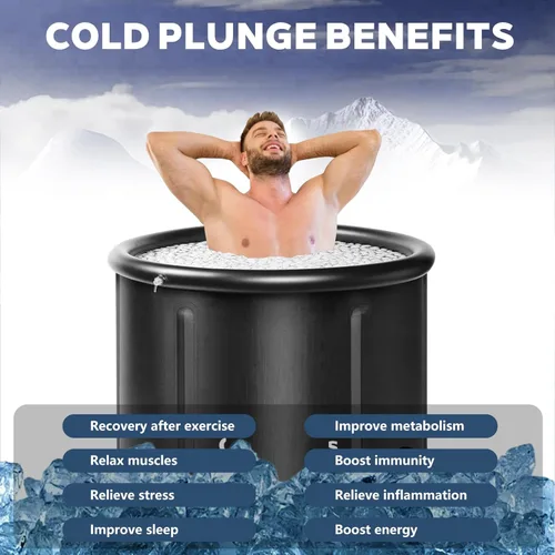 Miniatura 7 de Enfriador de agua para baño de hielo para bañeras frías, enfriador de baño de hielo, sistema enfriador de agua para bañeras frías, tanque de peces