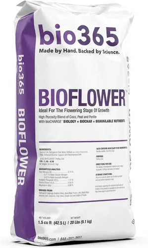 Miniatura 14 de BIOBLEND - Mezcla de tierra para macetas de alta porosidad, bolsa de 1.5 pies cúbicos – Coco, turba musgo y perlita medio de cultivo con biocarbón
