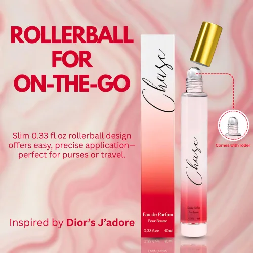 Miniatura 4 de Perfume para mujer Rollerball – INSPIRADO por un perfume de mujer mundialmente reconocido – pera, jazmín, vainilla, cedro, elegante, floral