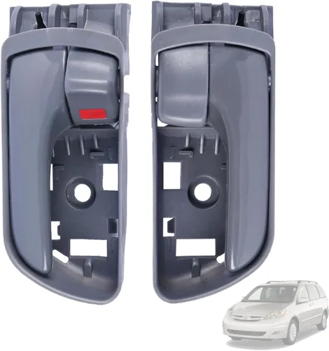 Miniatura 9 de 69206-AE010 69205-AE010 Manija interior de puerta compatible con Toyota Sienna 2004 2005 2006 2007 2008 2009 2010 Reemplazo 69206-AE010-B1 Manija