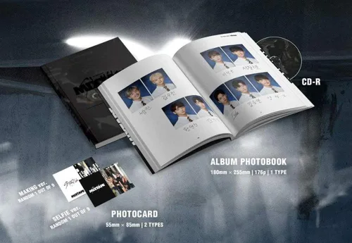 STRAY KIDS Mixtape Pre Debut Album CD+libro de fotos+tarjetas fotográficas+(4 tarjetas fotográficas extra + 1 tarjeta fotográfica de doble cara)