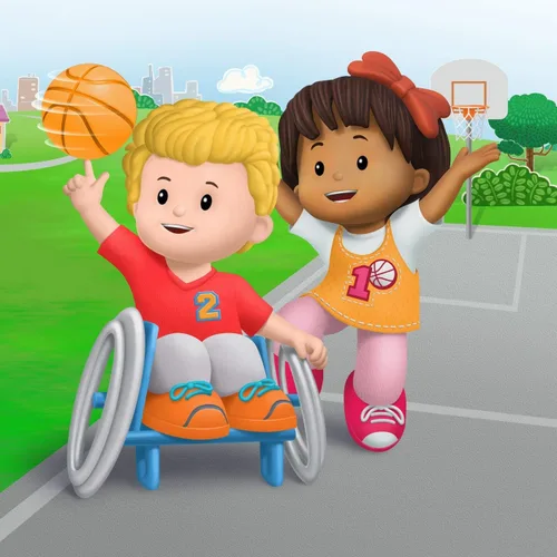 Miniatura 5 de Fisher-Price Figuras de Little People Josh & Mia