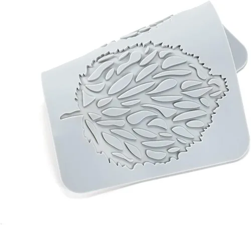 Miniatura 8 de TUKE Moldes de encaje para decoración de pasteles, moldes de silicona de hojas 3D para hornear moldes de gomitas, moldes de fondant de arcilla