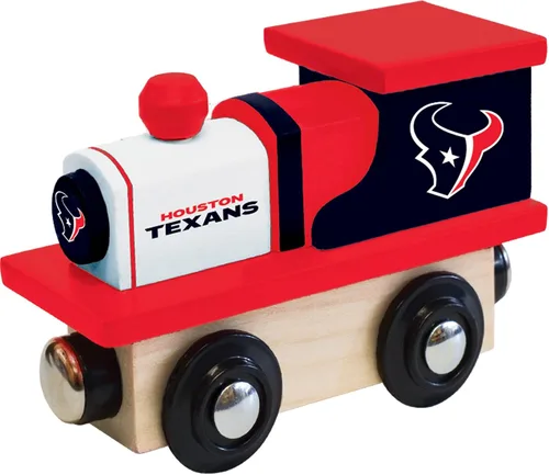 Miniatura 9 de MasterPieces NFL San Francisco 49ers - Tren de juguete de madera real, para mayores de 3 años, color negro