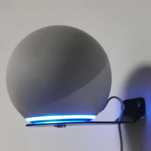 Miniatura 3 de ATOPHK Soporte de pared para Ech_ooo de 4ª generación y 3ª generación, aluminio de grado aeronáutico, 2 ángulos ajustables, compatible con Alexa