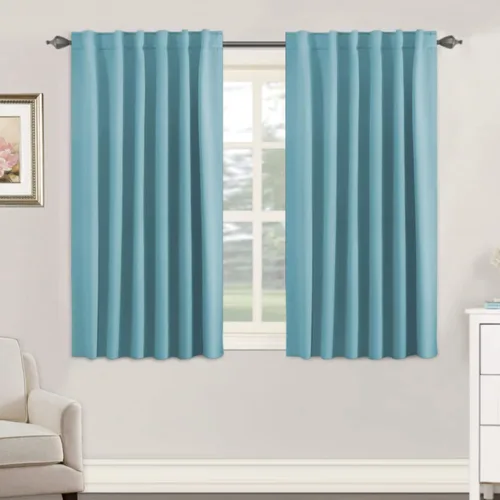 Miniatura 169 de H.VERSAILTEX Cortinas opacas con aislamiento térmico, paneles de tratamiento de ventana, cortinas opacas para oscurecer la habitación, cortinas Gris