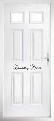 Miniatura 15 de Calcomanías para puerta: Pantry, La Cuisine, Les Toilettes, Powder Room. Calcomanías personalizadas para puertas infantiles y paredes
