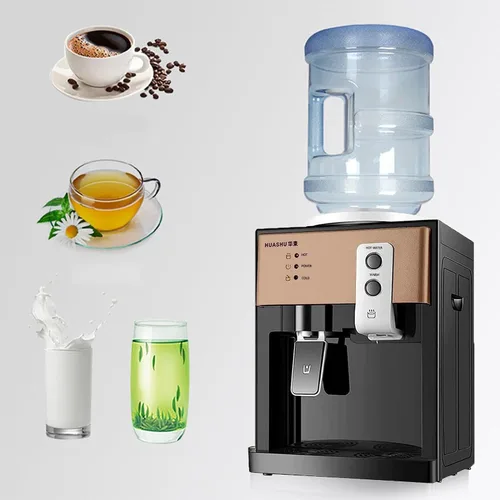 Dispensador de enfriador de agua eléctrico, Dispensador de enfriador de agua de encimera de carga superior de 5 galones, Mini dispensador de
