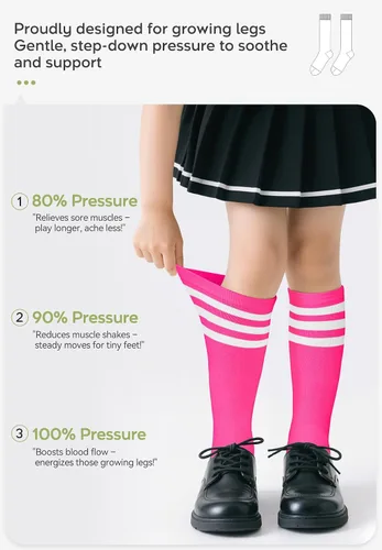 Miniatura 57 de Zando Calcetines de fútbol para niños, hasta la rodilla, para jóvenes, béisbol, fútbol, sóftbol, niños y niñas, de algodón suave sobre