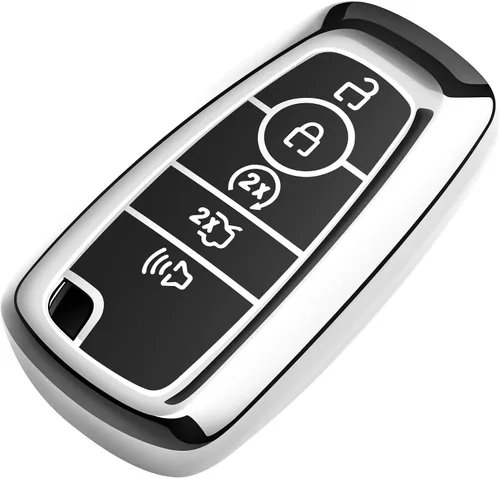 Tukellen Funda para llavero Ford de alta calidad, suave, de protección completa, compatible con Ford Explorer, Mustang Fusion Escape F150 F250 F350