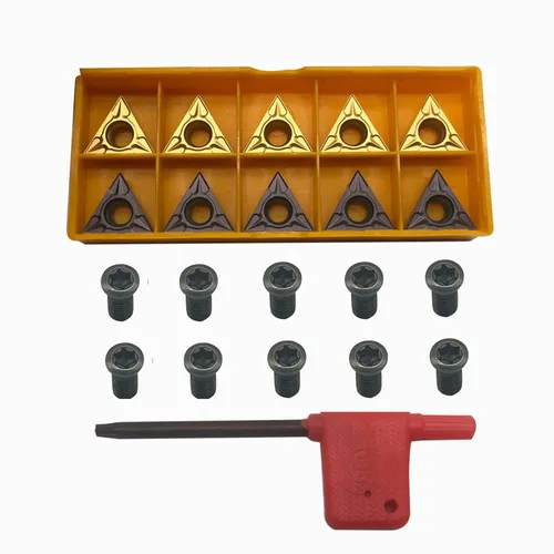 Miniatura 9 de Inserto de torneado indexable DCMT21.51 DCMT070204 Soporte de herramienta de torneado externo 1/3", 3/8", 1/2", 5/8" SDJCR07 Herramientas de corte