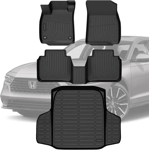 Miniatura 45 de VIWIK Alfombrillas de Piso para Kia Sorento de 7 asientos 2016-2020 S/L/LX/EX/SX/SX Limited, Alfombrillas de Coche Automotrices 3D Antideslizantes