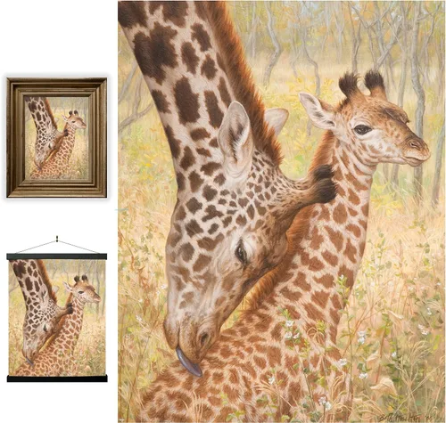 Miniatura 79 de Impresiones de arte de pared lenticular 3D LiveLife - El amor de un padre de Deluxebase. Póster 3D de león sin marco. Decoración de pared perfecta.