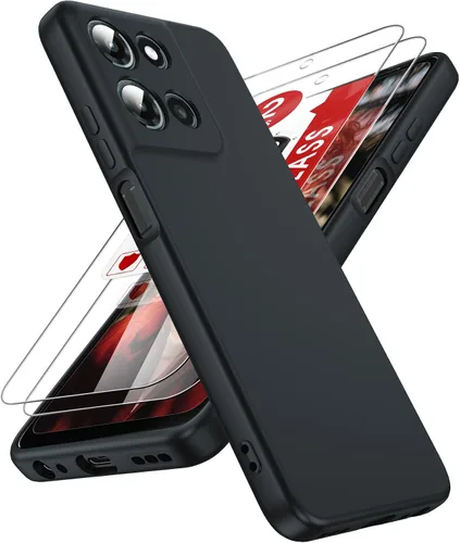 Miniatura 144 de LeYi Funda para Motorola Moto G Play 4G 2024: Funda para Moto G Play 4G 2024 con funda delgada y antiarañazos, silicona líquida a prueba de golpes