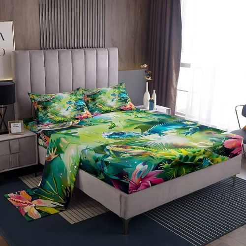 Miniatura 26 de jejeloiu Cow Skull Bed Sheets Set Twin Size Kids Longhorn Skull 3 Pieces Sheet with 16 Inch Deep Pockets for Boys Girls Teens Western Desert Bedding
