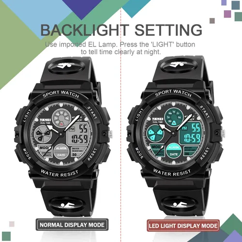 Miniatura 4 de ATIMO Reloj impermeable multifunción LED para niños - Regalos para niños