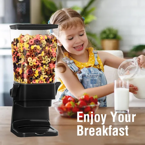 Miniatura 2 de Dispensador de Cereales para Encimera, Contenedores de Cereales de 5.5L Dispensador de Almacenamiento para Despensa, Contenedores de Arroz