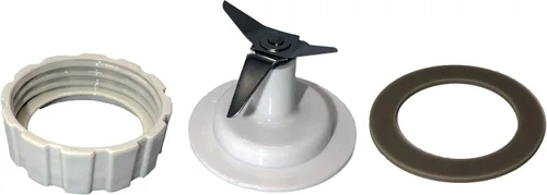 Miniatura 2 de Blendin Cuchilla de repuesto con tapa inferior base, junta de sellado, compatible con Hamilton Beach Blender