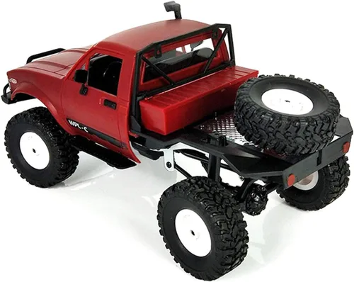 Miniatura 5 de Camión RC a control remoto Rock Crawler todoterreno 1:16 2.4G 2CH 4WD vehículos de carreras todoterreno RC para niños juguete de escalada camión