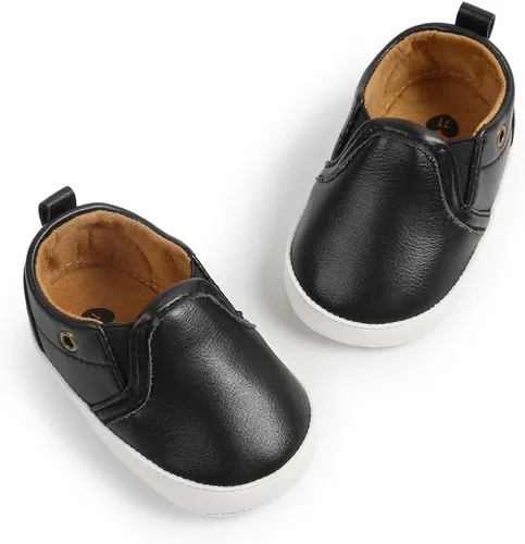 Miniatura 4 de Zapatos para bebés niños y niñas, suela suave, mocasines Oxford, zapatos de cuna para recién nacidos, zapatos antideslizantes para uniforme de boda