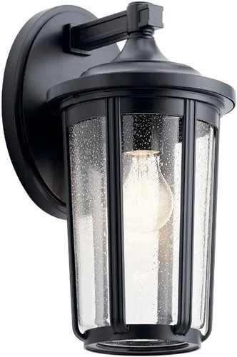 Miniatura 6 de Kichler Lighting Fairfield - Lámpara de pared (11 pulgadas, 1 luz), color negro