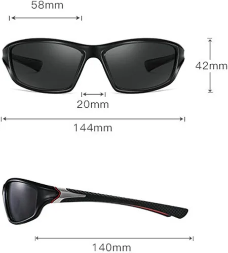 Miniatura 3 de Lentes de sol polarizados de lectura con lente completa para hombres y mujeres, deportes, conducción, lectura, lentes tintados para lectores Blanco