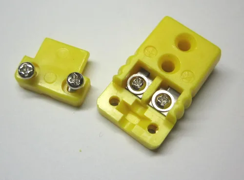 Miniatura 6 de Mini conector de cable de termopar tipo K, conector de cable, 5 pares macho y hembra tipo K enchufes